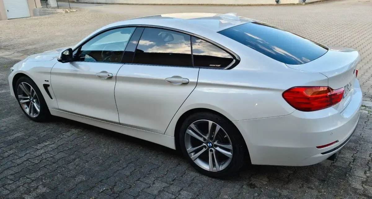 Gebraucht BMW 420 Gran Coupé Sport Line 184 PS (135 kW) 2015 Weiß Coupé