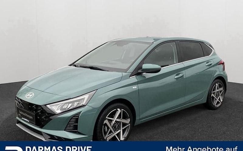 Gr?n Gebraucht 2024 Hyundai i20 Prime Limousine | 19.490 € (Superpreis) - Bild 1/4