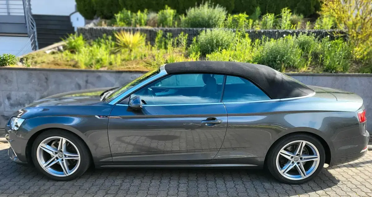 Gebraucht Audi A5 Cabriolet 190 PS (139 kW) 2019 Grau Cabrio