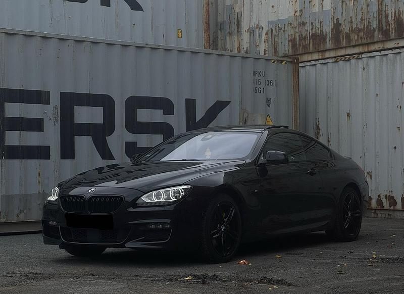 Schwarz Gebraucht 2016 BMW 640 M Sport Coupé | 17.999 € - Bild 1/4
