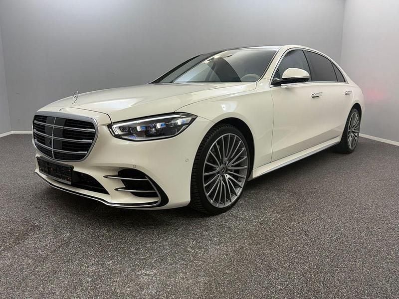 Weiß Gebraucht 2021 Mercedes S500 AMG line Limousine | 74.999 € (Superpreis) - Bild 1/4