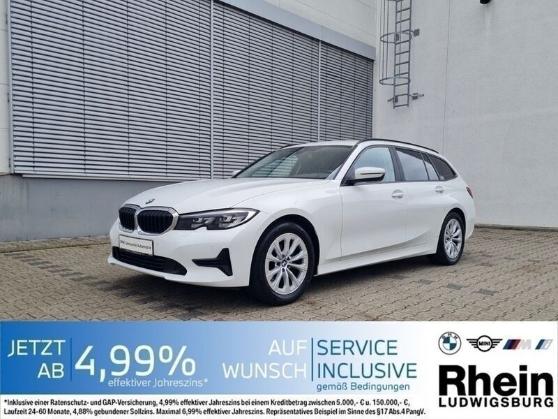 Alpin weiss 3 Gebraucht 2021 BMW 318 Advantage Kombi | 24.190 € (Guter Preis) - Bild 1/4