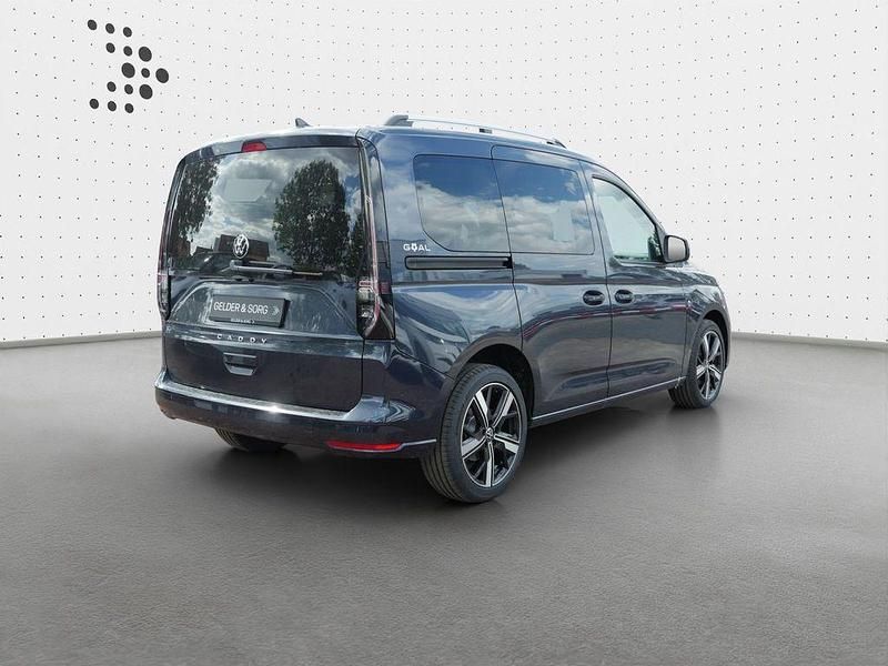 Neu VW Caddy Goal 122 PS (89 kW) 2025 Starlight blue metallic Van / Kleinbus