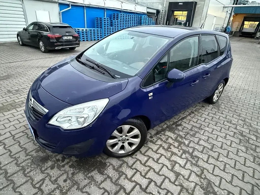Gebraucht Opel Meriva 110 PS (80 kW) 2013 Royal blau (s2) Van / Kleinbus