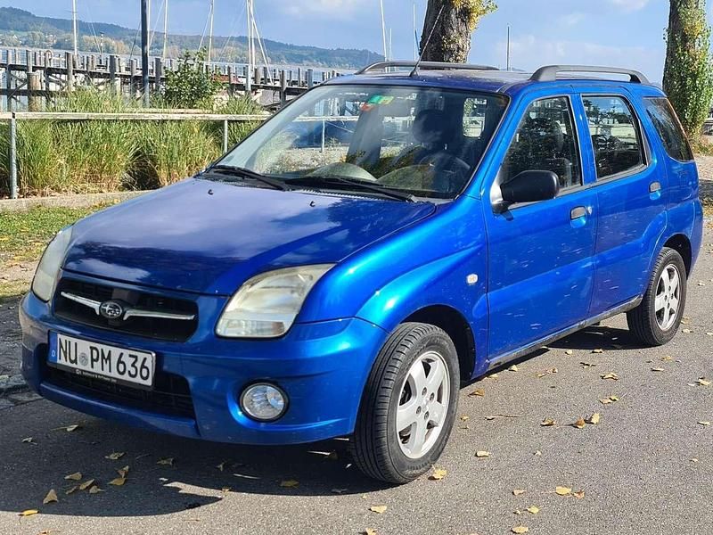 Blau Gebraucht 2008 Subaru Justy Kleinwagen | 800 € (Superpreis) - Bild 1/4