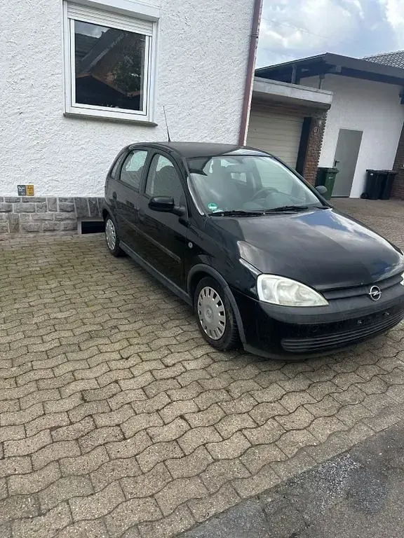 Gebraucht Opel Corsa 75 PS (55 kW) 2002 Schwarz Kleinwagen