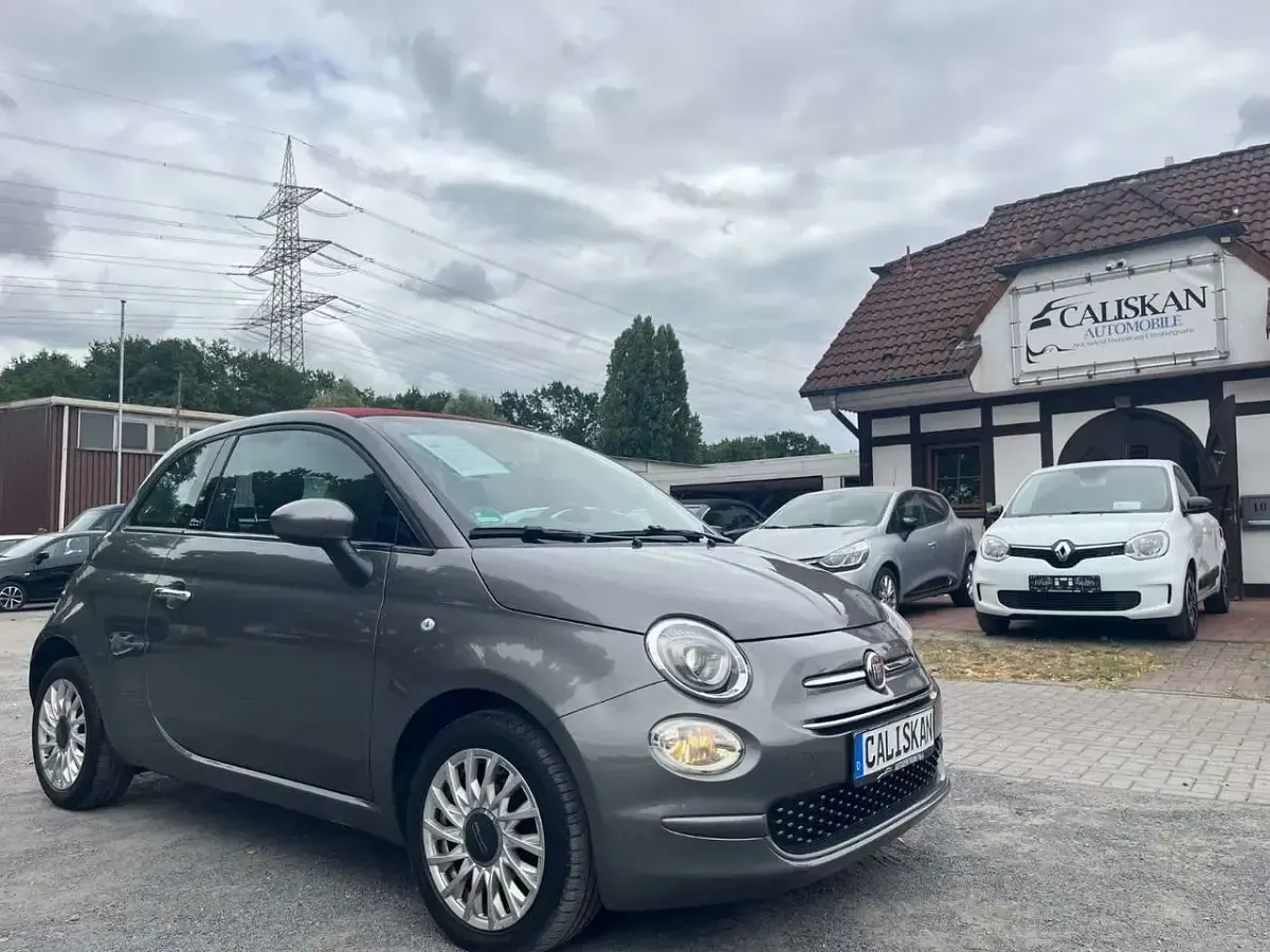 Gebraucht Fiat 500 Lounge 86 PS (63 kW) 2019 Grau Cabrio