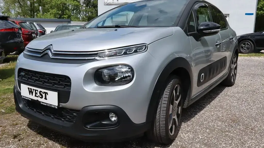 Usado Citroën C3 PureTech 82 CV (60 kW) 2017 Gris Berlina