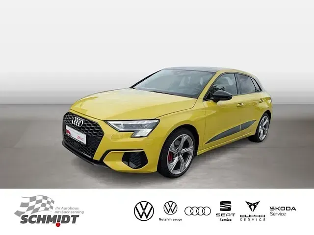Gebraucht Audi A3 Advanced 150 PS (110 kW) 2023 Pythongelb metallic Limousine