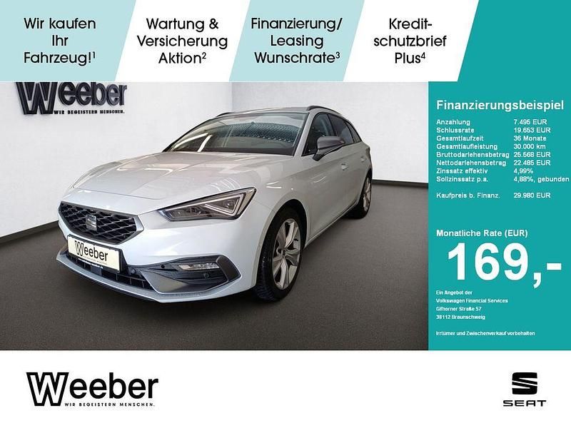 Weiß Gebraucht 2025 Seat Leon FR Limousine | 29.980 € (Fairer Preis) - Bild 1/4