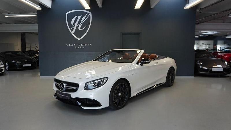 Weiß Gebraucht 2017 Mercedes S63 AMG AMG Cabrio | 100.235 € (Fairer Preis) - Bild 1/4