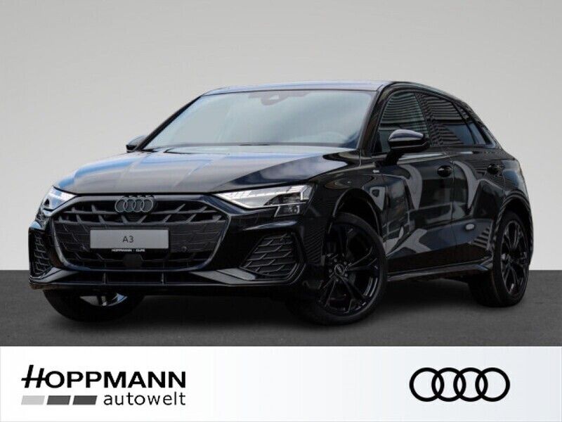 Schwarz Neu 2025 Audi A3 Sportback S-Line Limousine | 47.780 € (Etwas zu teuer) - Bild 1/4