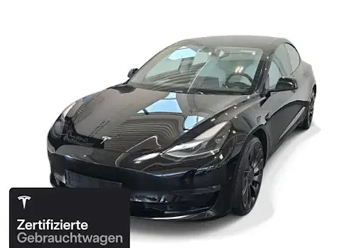 Occasion Tesla Model 3 Performance 377 kW (513 PK) 2023 Zwart Sedan