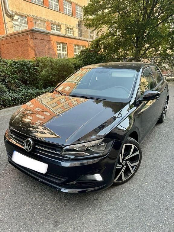 Schwarz Gebraucht 2021 VW Polo Style Limousine | 17.450 € (Guter Preis) - Bild 1/4
