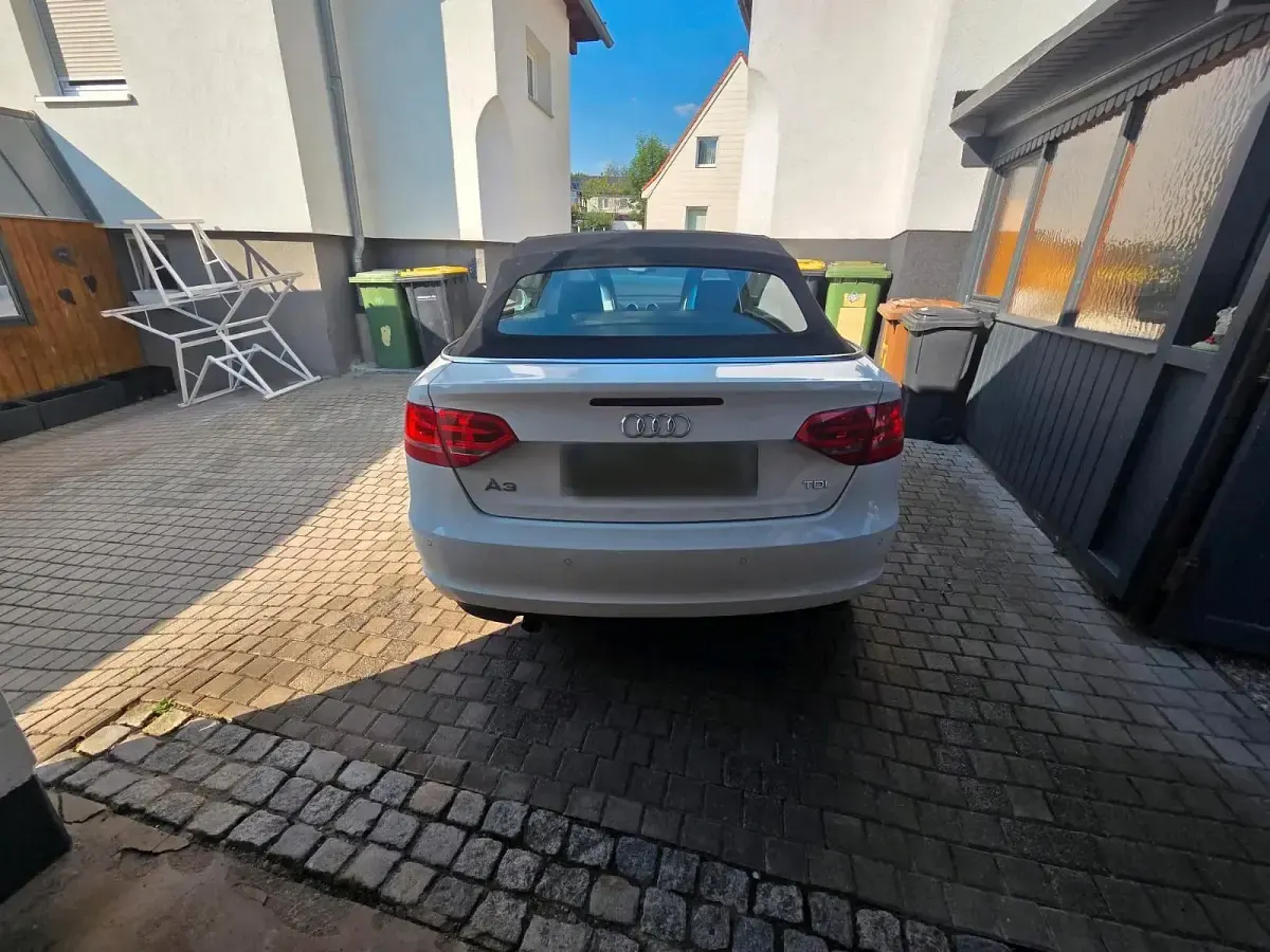 Gebraucht Audi A3 Cabriolet S-Line 140 PS (102 kW) 2013 Weiß Cabrio