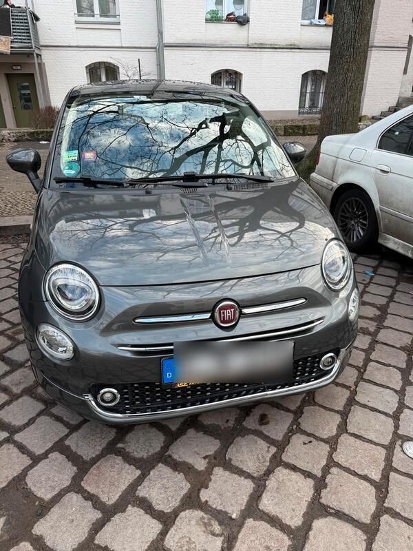Grau Gebraucht 2017 Fiat 500 Lounge Kleinwagen | 6.900 € (Guter Preis) - Bild 1/4