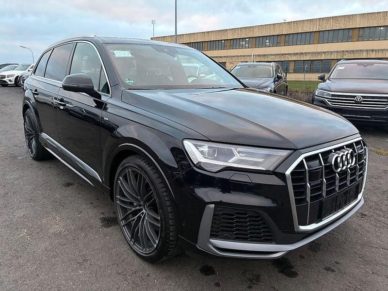 Schwarz Gebraucht 2022 Audi Q7 S-Line SUV | 45.999 € (Guter Preis) - Bild 1/4