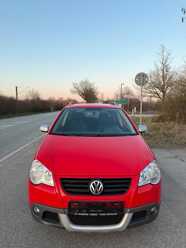 Gebraucht VW Polo Cross 101 PS (74 kW) 2007 Rot Kleinwagen