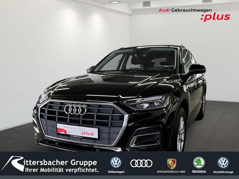 Mythosschwarz metallic Gebraucht 2022 Audi Q5 SUV | 30.780 € (Superpreis) - Bild 1/4