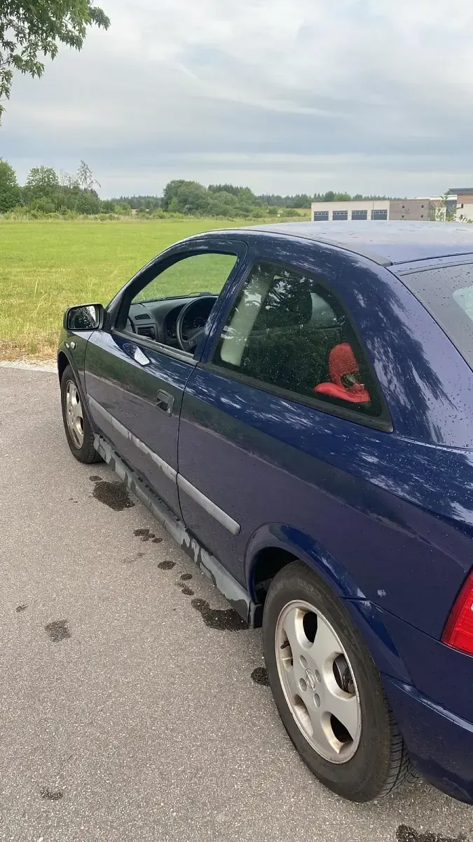 Gebraucht Opel Astra 101 PS (74 kW) 1999 Blau Kleinwagen