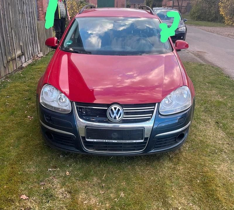 Gebraucht VW Golf V 2008 Rot Kombi