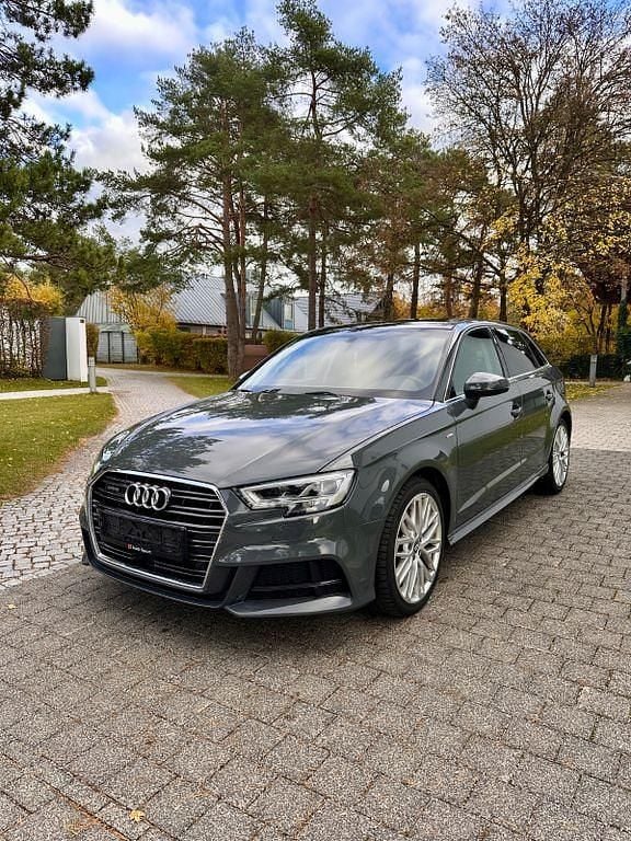 Grau Gebraucht 2016 Audi A3 S-Line Limousine | 16.999 € (Guter Preis) - Bild 1/4
