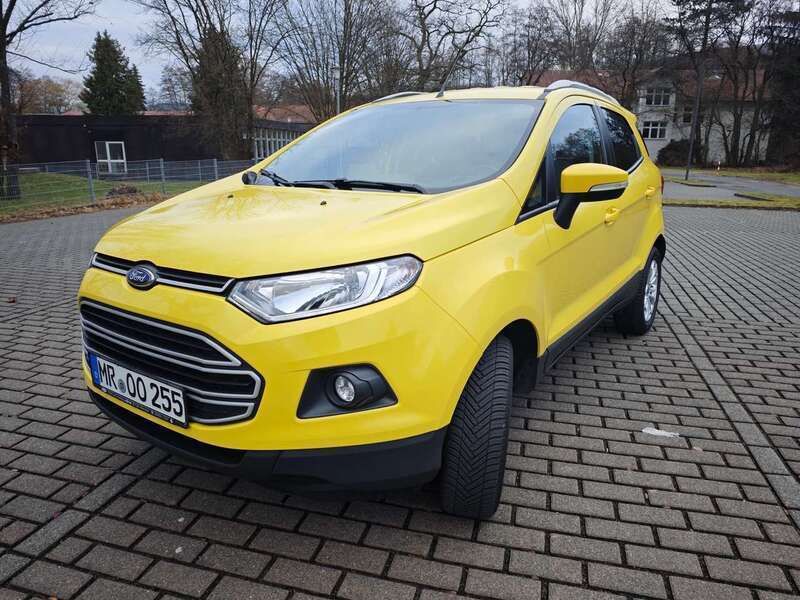 Gelb Gebraucht 2017 Ford Ecosport SUV | 9.950 € (Fairer Preis) - Bild 1/4