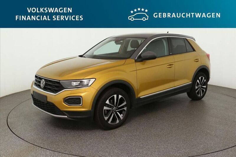 Gelb Gebraucht 2021 VW T-Roc United SUV | 23.880 € (Guter Preis) - Bild 1/2