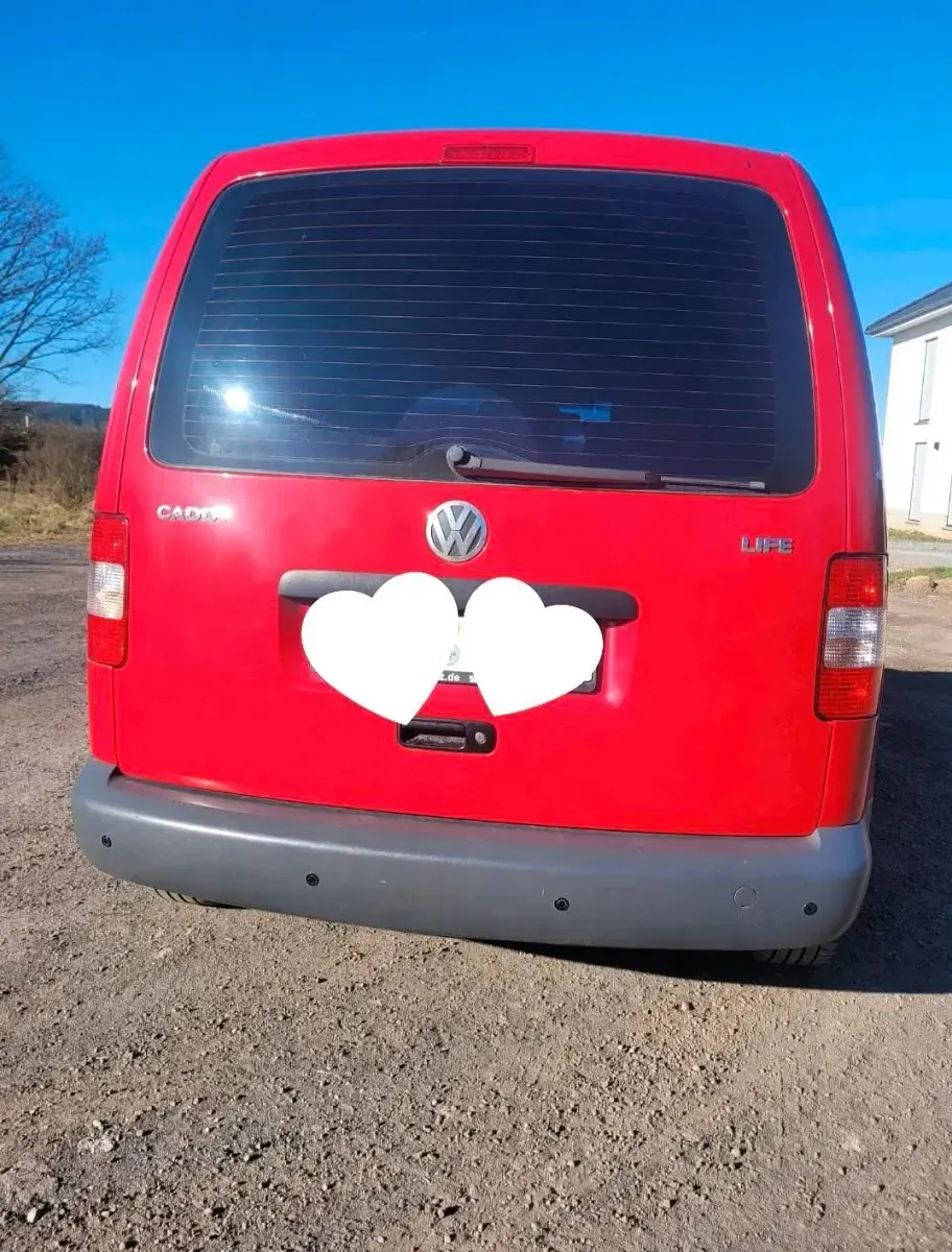 Occasion VW Caddy Life 102 ch (75 kW) 2009 Rouge Monospace
