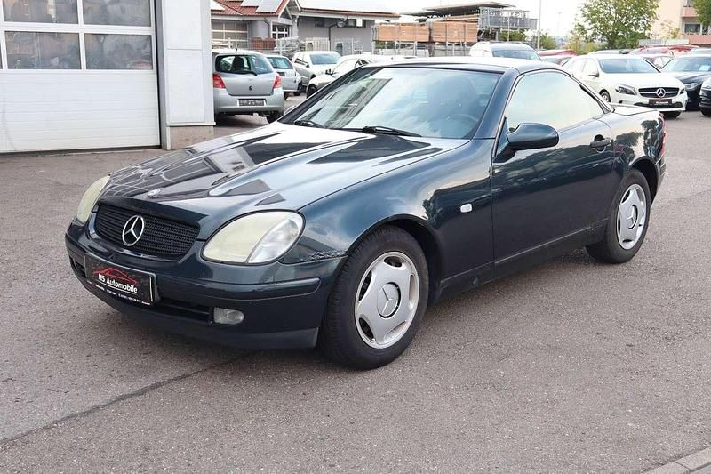 Grau Gebraucht 1997 Mercedes SLK200 Cabrio | 1.999 € (Guter Preis) - Bild 1/4