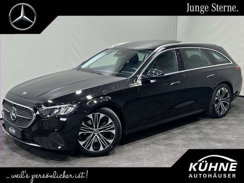 Schwarz, Gebraucht 2023 Mercedes E200 Avantgarde Kombi | 44.850 € (Etwas zu teuer) - Bild 1/4