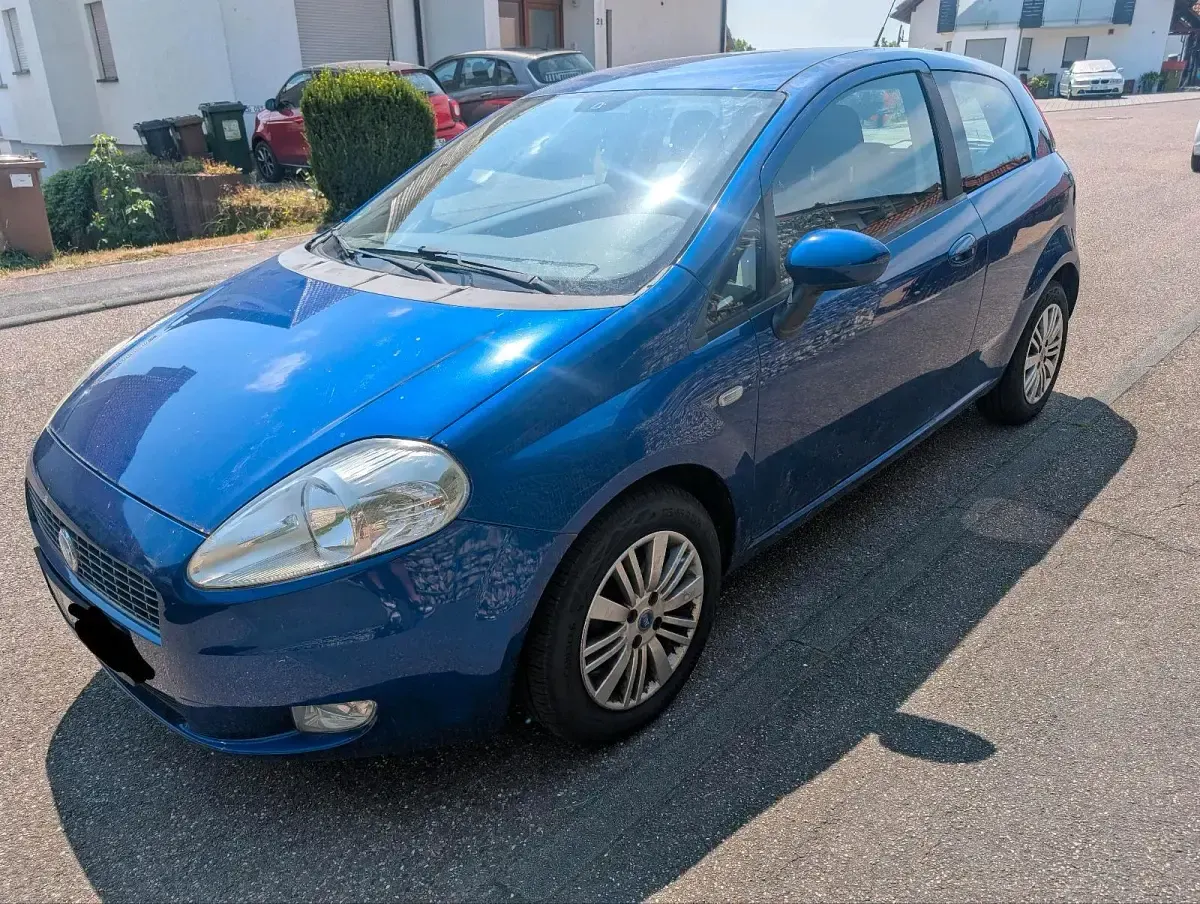 Gebraucht Fiat Punto 77 PS (56 kW) 2006 Blau Kleinwagen