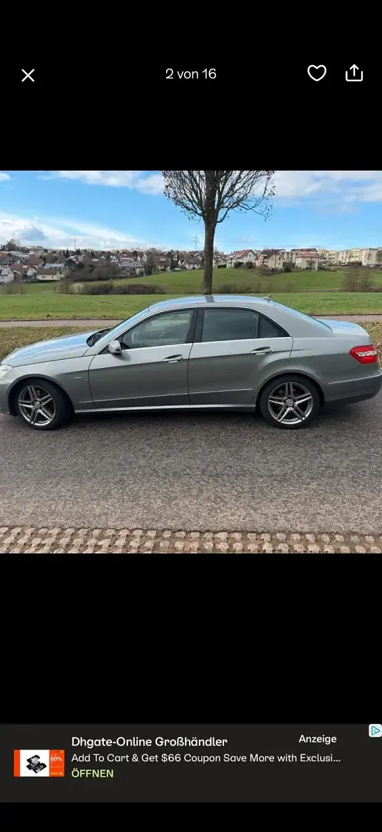 Gebraucht Mercedes E300 Avantgarde 231 PS (169 kW) 2011 Silber Limousine