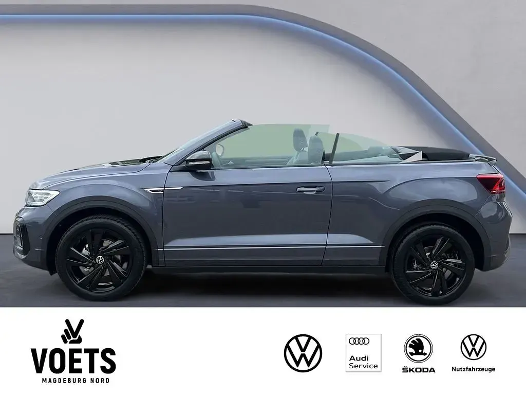 Neu VW T-Roc Cabriolet R-line 150 PS (110 kW) 2026 Grau Cabrio
