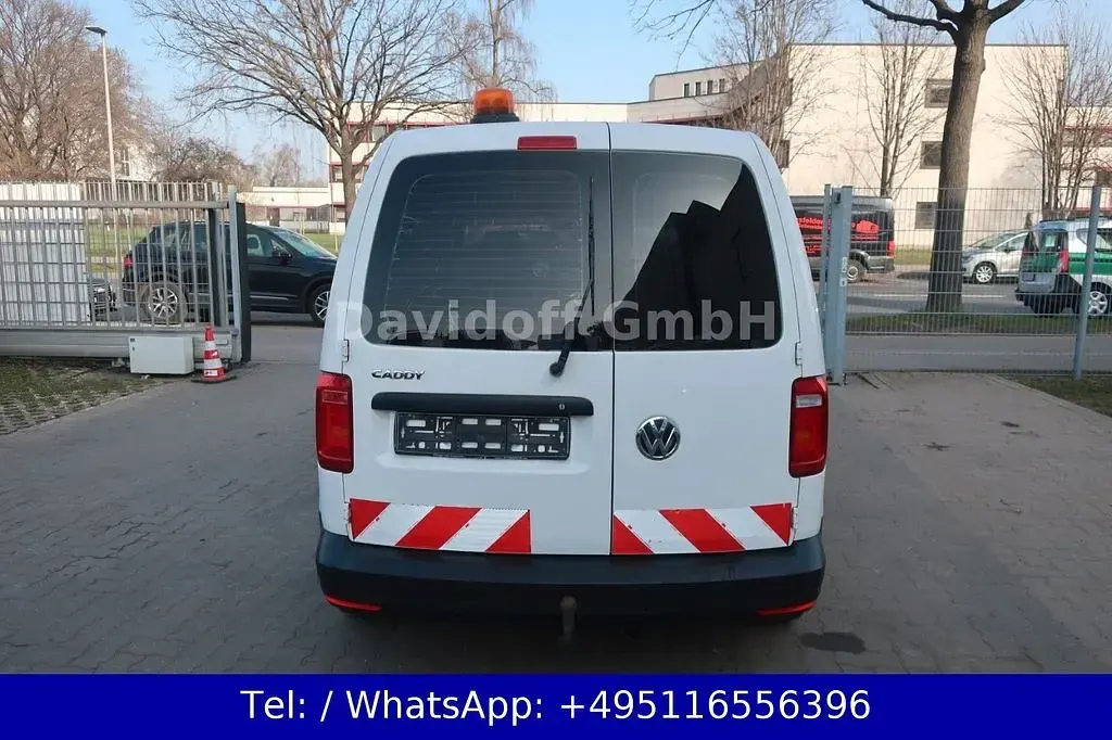 Gebraucht VW Caddy 102 PS (75 kW) 2019 Weiß Van / Kleinbus