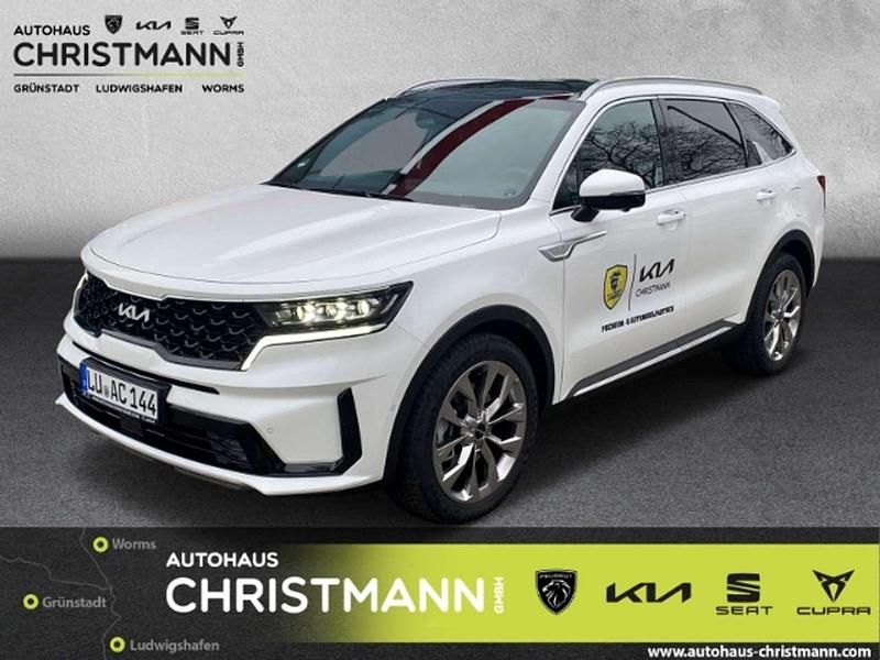 Snow white pearl Neu 2024 Kia Sorento Spirit SUV | 42.990 € (Superpreis) - Bild 1/4