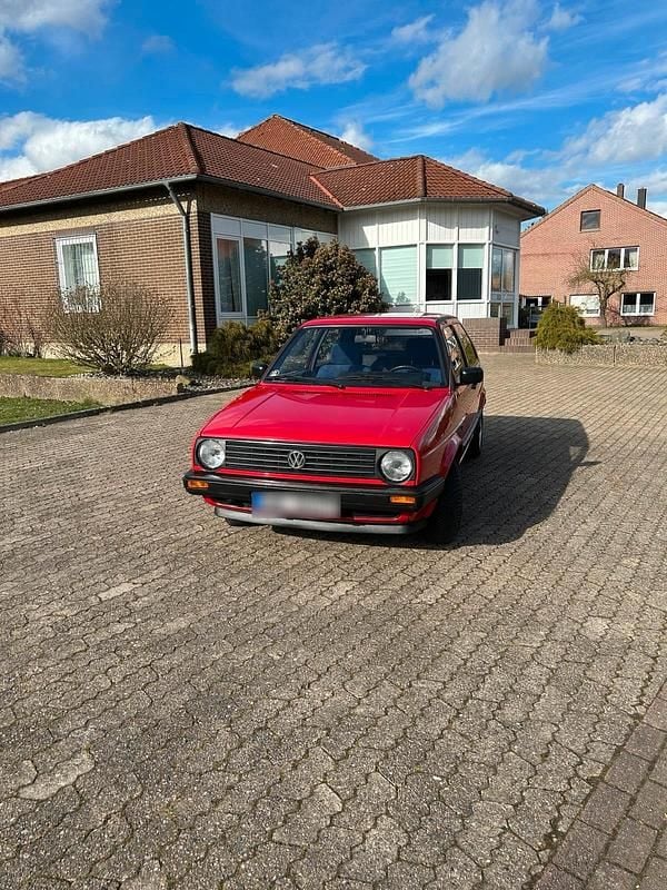 Gebraucht VW Golf II 54 PS (39 kW) 1987 Rot Kleinwagen