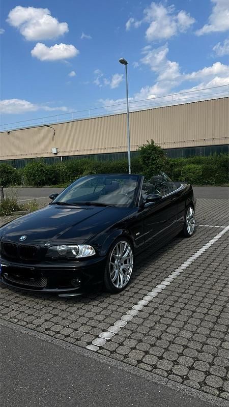 Schwarz Gebraucht 2000 BMW 323 Cabriolet Cabrio | 4.100 € (Superpreis) - Bild 1/4