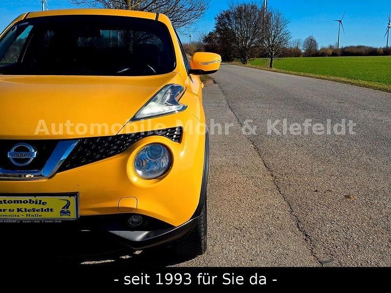Gebraucht Nissan Juke 116 PS (85 kW) 2017 Gelb SUV