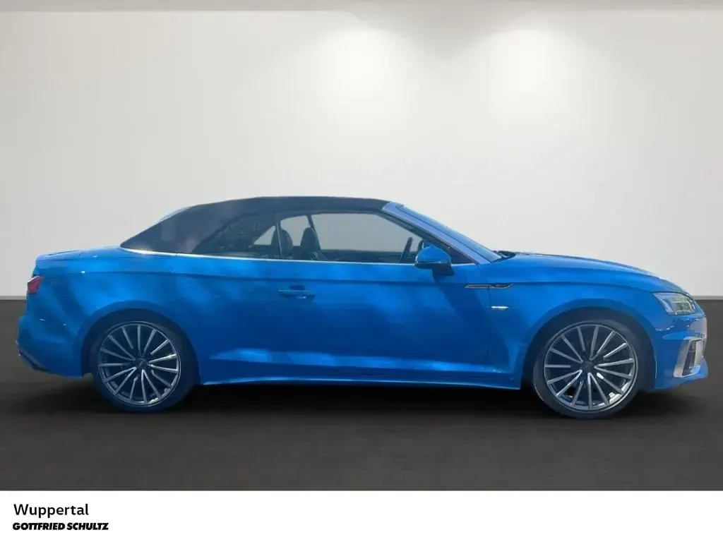 Gebraucht Audi A5 Cabriolet S-Line 190 PS (139 kW) 2020 Blau Cabrio