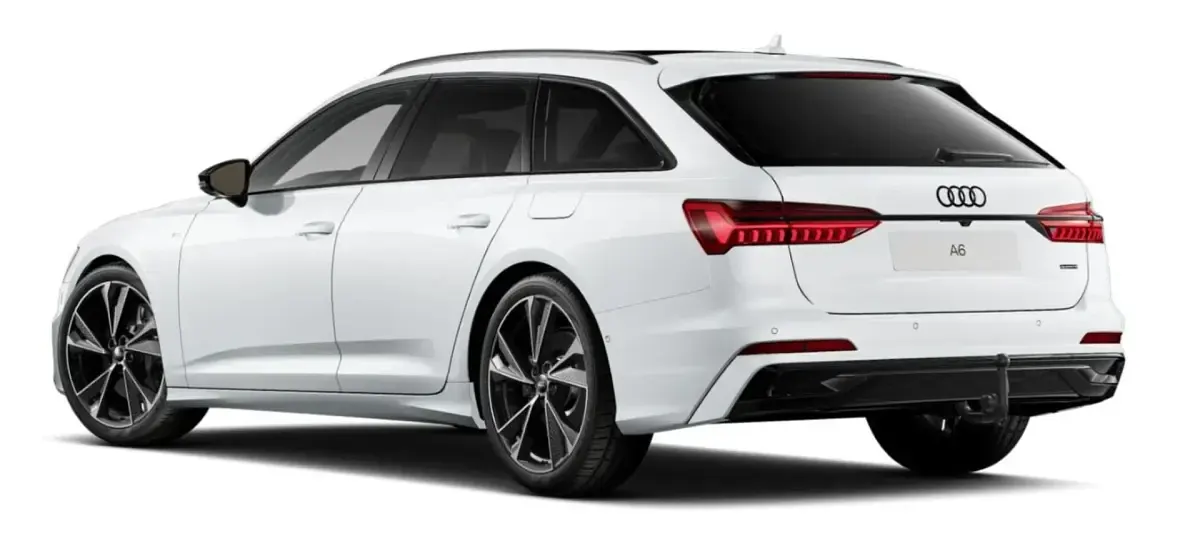 Gebraucht Audi A6 S-Line 299 PS (219 kW) 2025 Gletscherweiß metallic Kombi