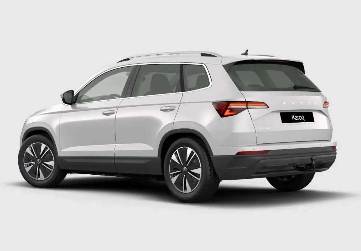 Neu Skoda Karoq Selection 150 PS (110 kW) 2026 Moonweiß perleffekt SUV