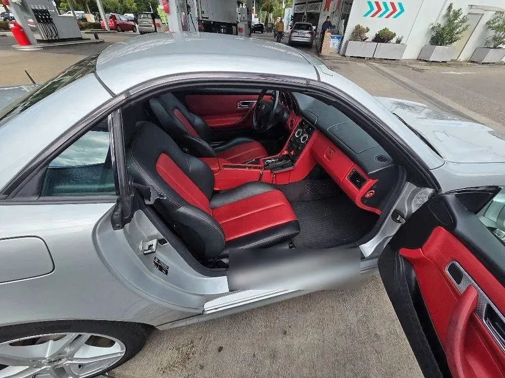 Gebraucht Mercedes SLK230 Edition 197 PS (144 kW) 2001 Silber Cabrio