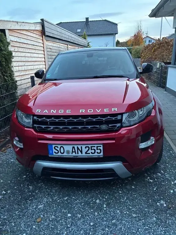 Gebraucht Land Rover Range Rover evoque Dynamic 190 PS (139 kW) 2014 Rot SUV