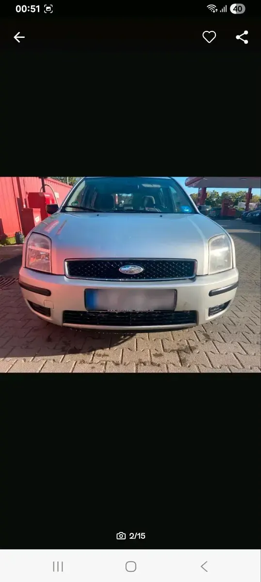 Usata Ford Focus 101 CV (74 kW) 2003 Argento Utilitaria