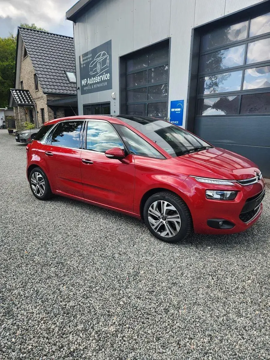 Gebraucht Citroën C4 Picasso SELECTION 120 PS (88 kW) 2015 Rot Van / Kleinbus