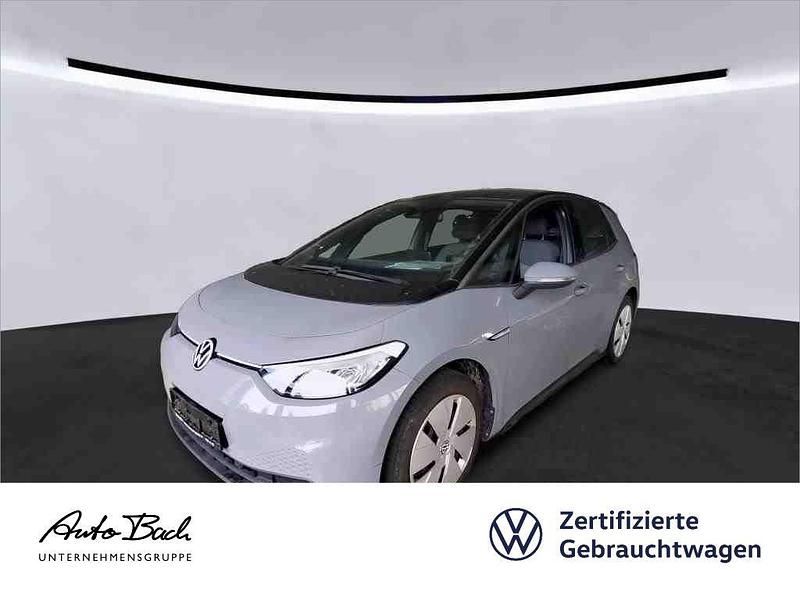 Grau Gebraucht 2021 VW ID.3 Pro Performance Kleinwagen | 19.940 € (Superpreis) - Bild 1/4