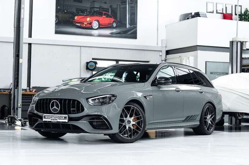 Arabergrau unilack Gebraucht 2023 Mercedes E63S AMG AMG Kombi | 139.890 € - Bild 1/4