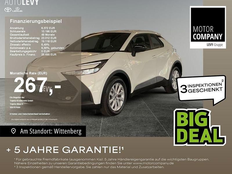 Weiß Gebraucht 2025 Toyota C-HR Business Edition SUV | 25.490 € (Superpreis) - Bild 1/2