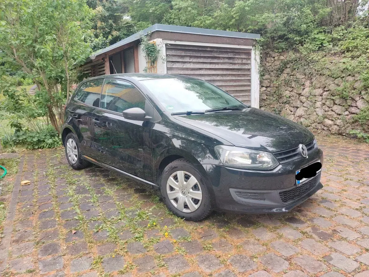 Gebraucht VW Polo 69 PS (50 kW) 2010 Schwarz Kleinwagen